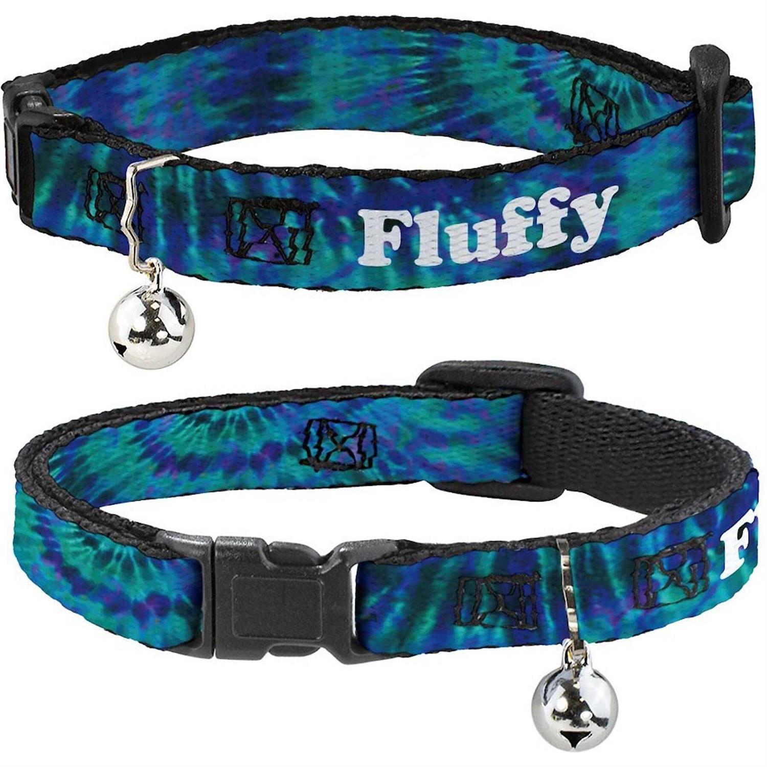 Buckle-Down Personalized Breakaway Cat Collar with Bell
