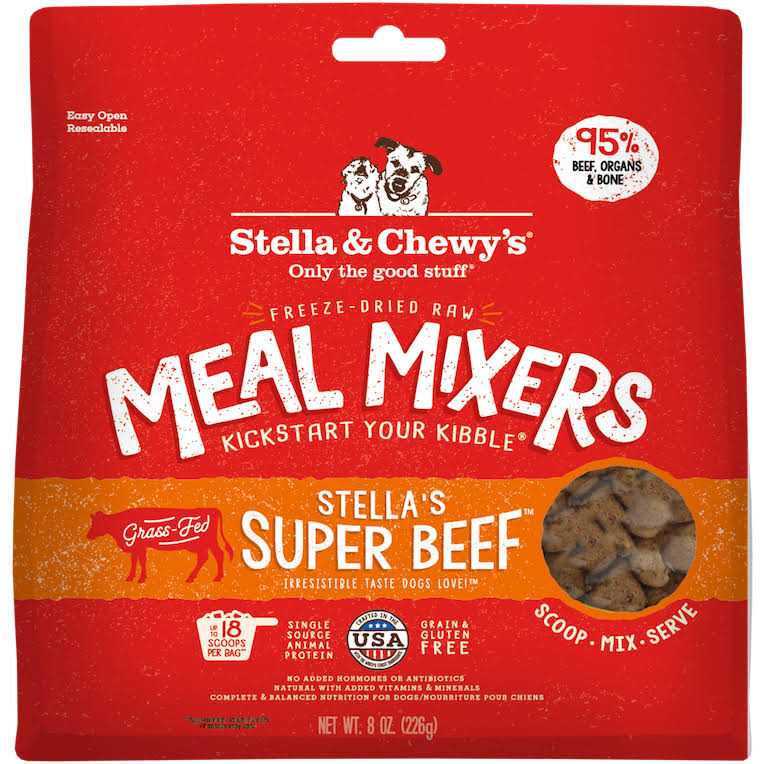 Stella & Chewy’s Freeze Dried Duck Duck Goose Meal Mixers Dog Food