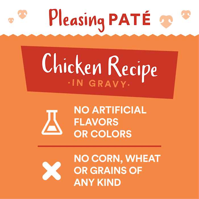 WholeHearted Chicken Recipe Pate In Gravy Adult Complete Nutrition Grain Free Food For Cats
