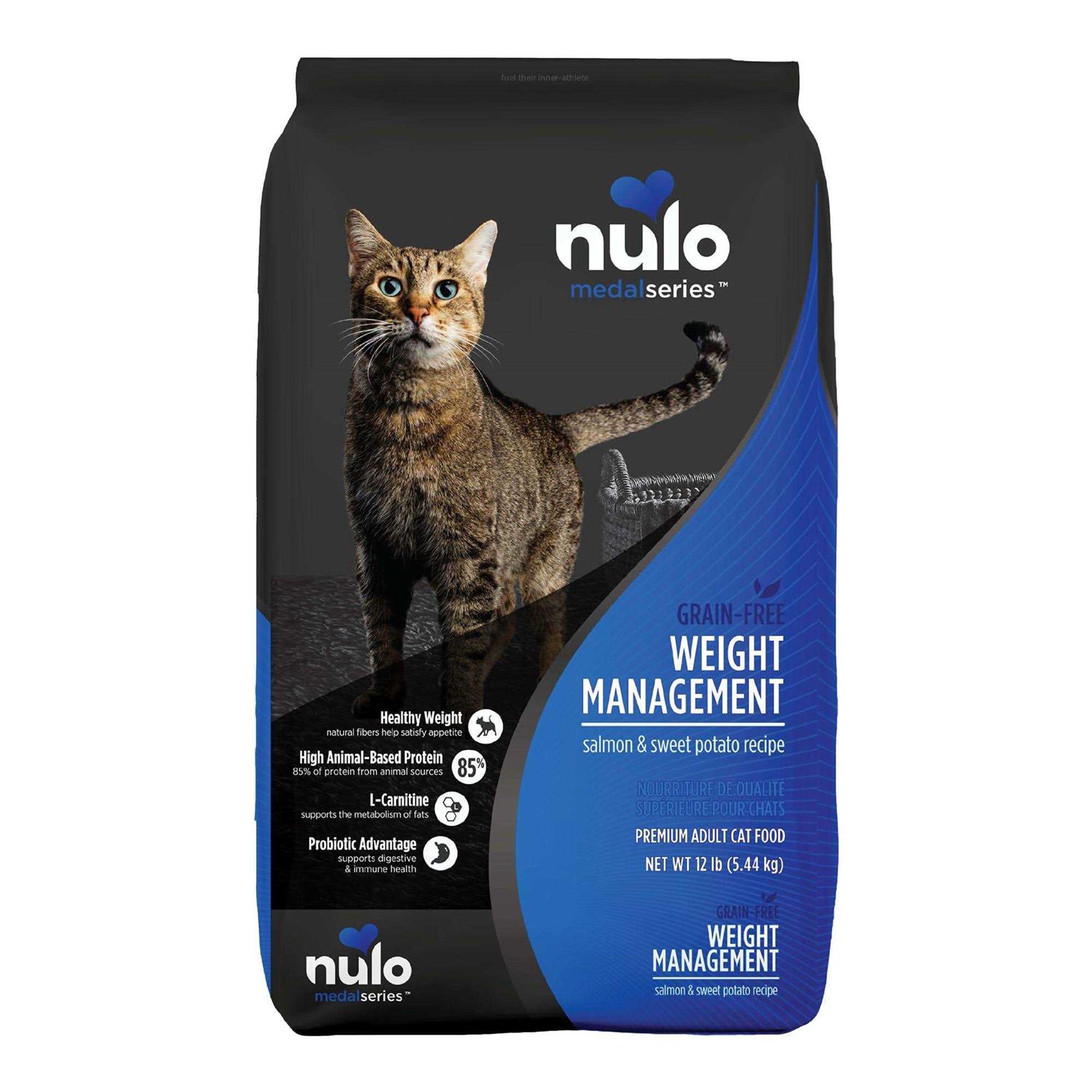 Nulo MedalSeries Grain-Free Salmon & Sweet Potato Adult Weight Management Dry Cat Food