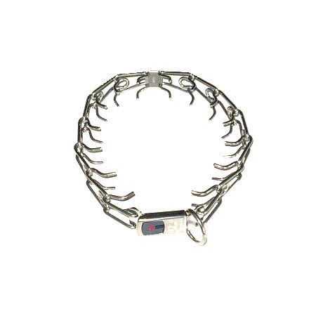 HS HERM. SPRENGER GERMANY Herm Sprenger Stainless Steel Prong Dog Collar with ClicLock Buckle for Small Medium Large Dogs – Ultra-Plus Training Pinch Collar with Quick