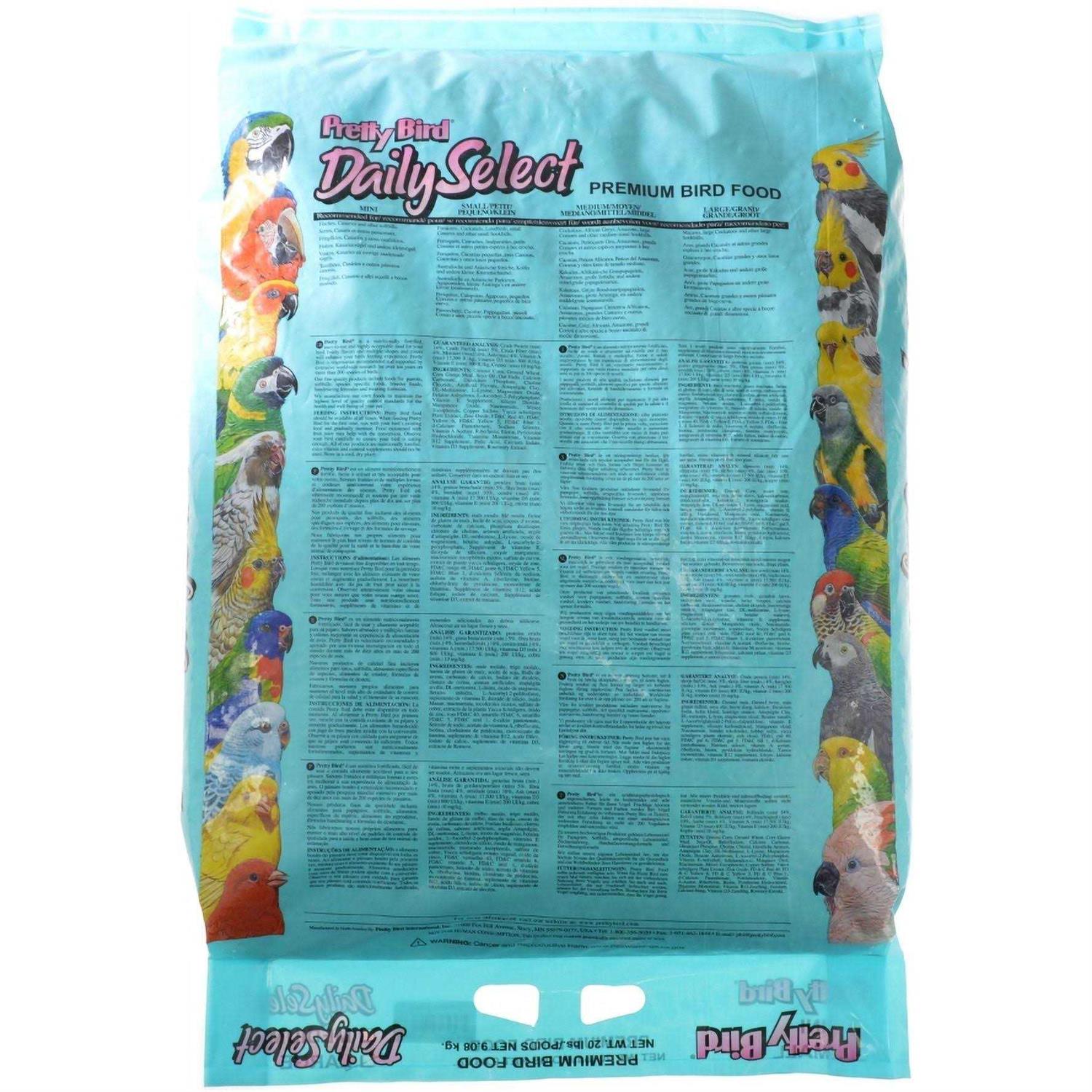 Pretty Bird Daily Select Premium Bird Food