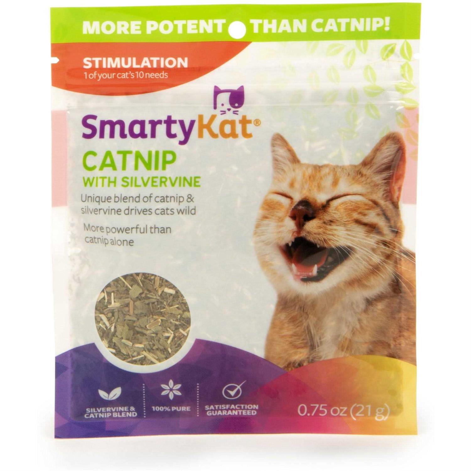 SmartyKat Catnip with Silvervine