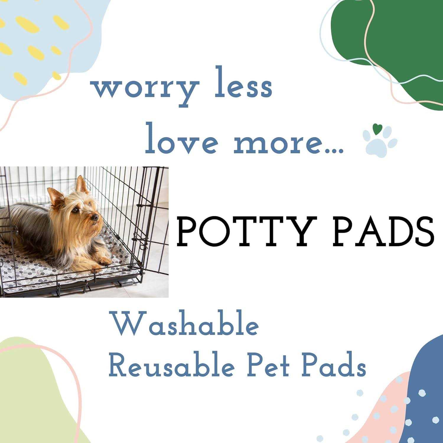 Caldwell’s Multi-Purpose Quilted Washable & Reusable Dog Pee Pads