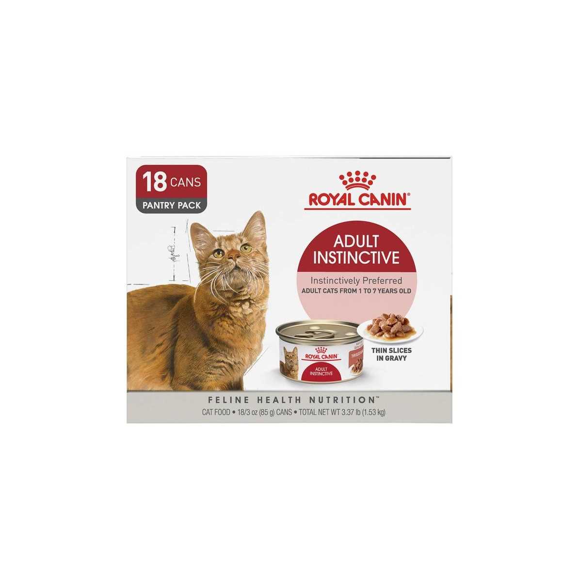 Royal Canin Adult Instinctive Thin Slices in Gravy Cat Food
