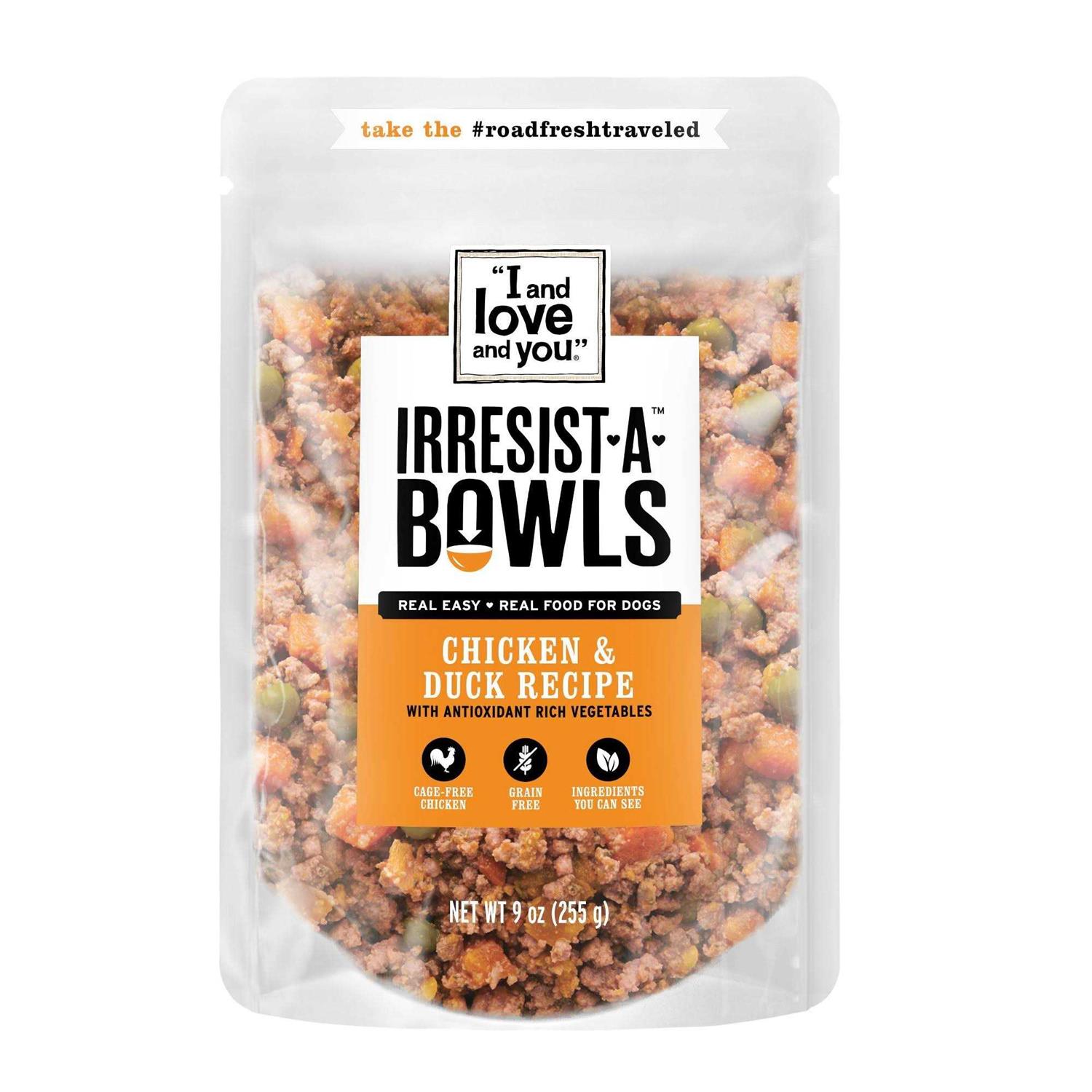 I and Love and You Irresist-A-Bowls Wet Dog Food, Chicken and Recipe