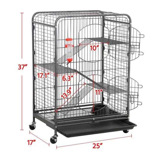 Yaheetech 37-in Small Animal Pet Cage
