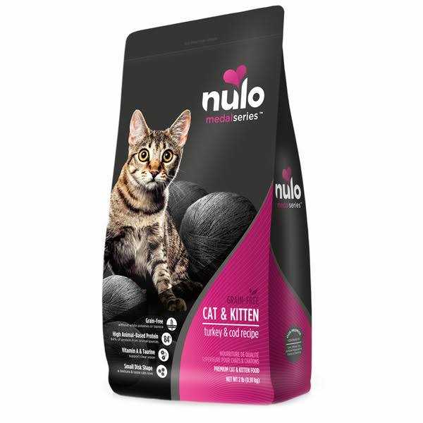 Nulo MedalSeries Grain-Free Turkey & Cod Dry Cat & Kitten Food