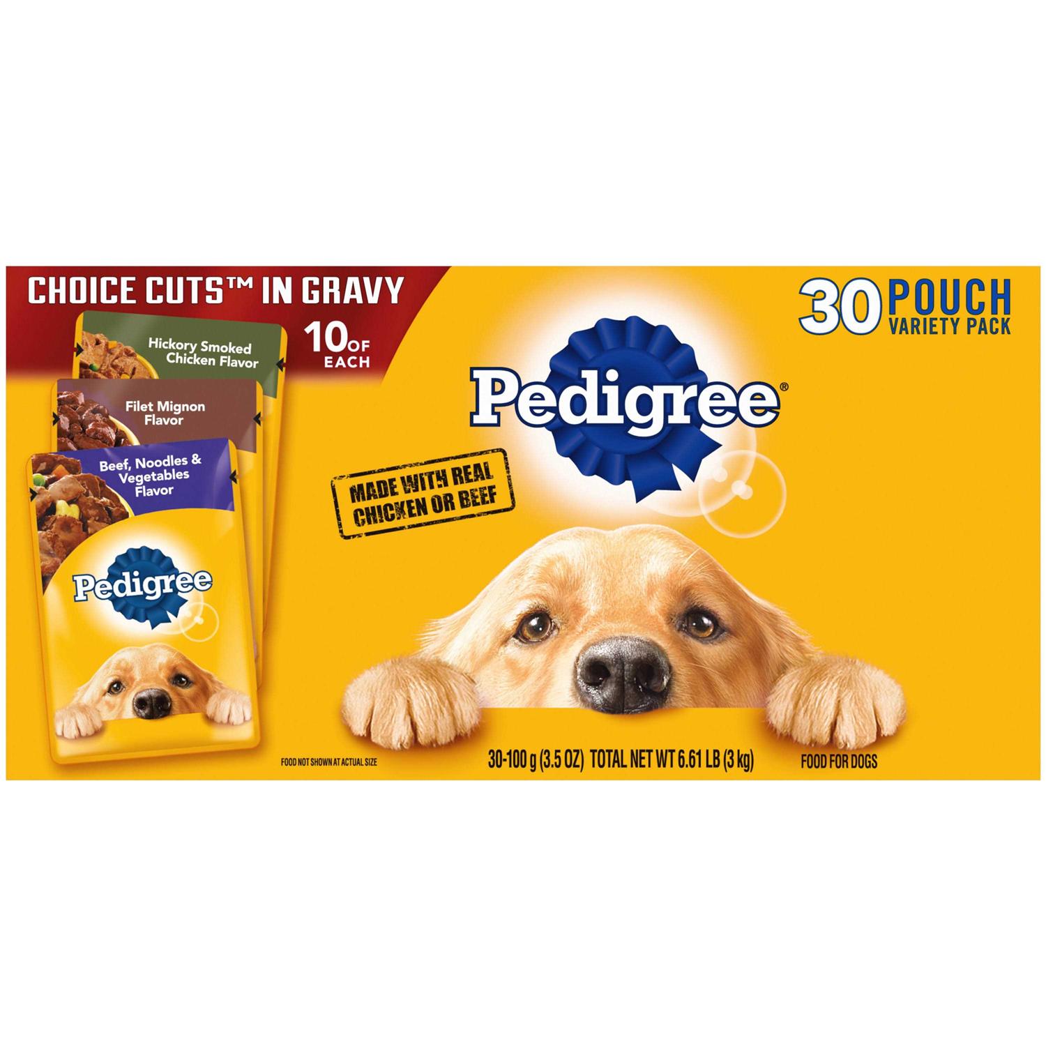 Pedigree Choice Cuts in Gravy Adult Wet Dog Food Variety Pack