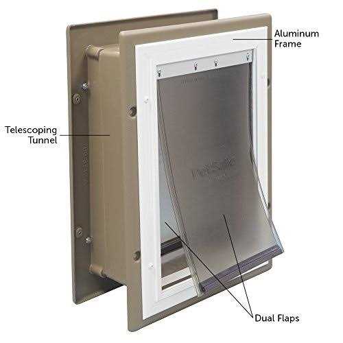 PetSafe Wall Entry Aluminum Pet Door