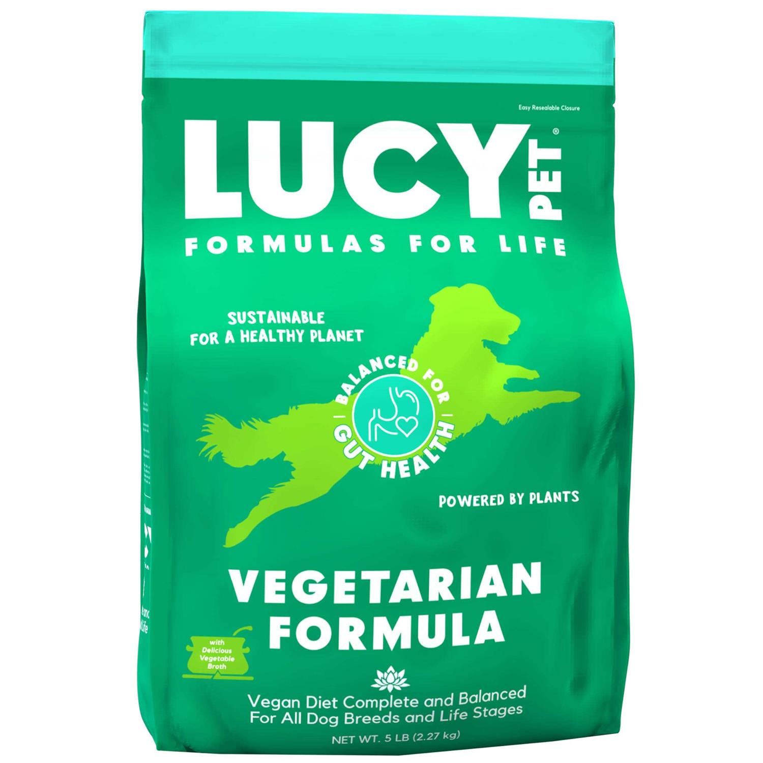 Lucy Pet Products Vegetarian Formula Dry Dog Food
