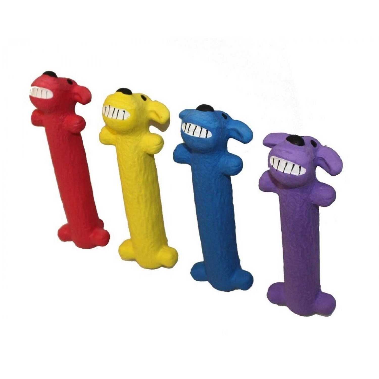 Multipet Loofa Latex Dog Toy
