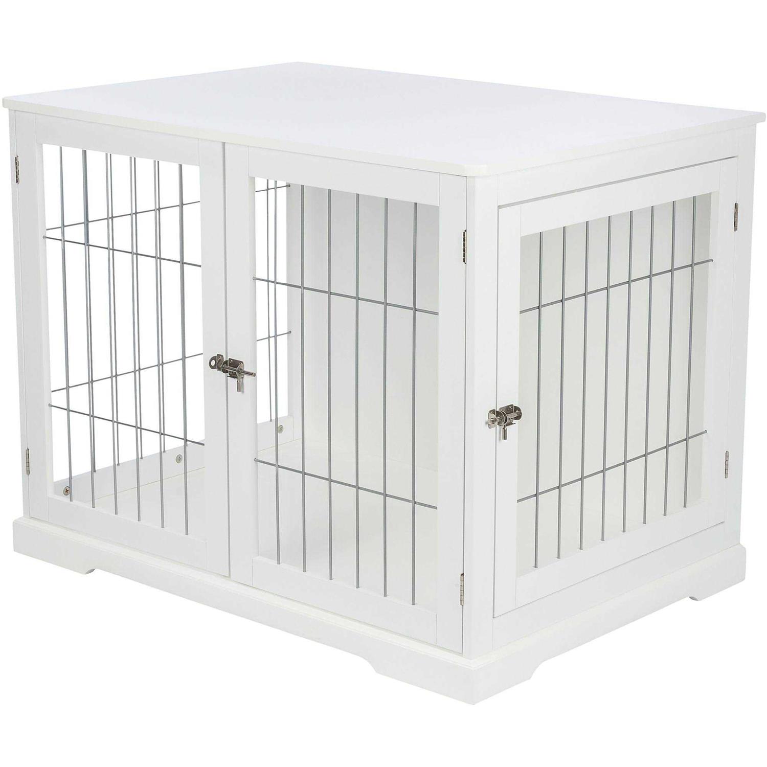 TRIXIE Pet Home End Table Indoor Kennel Furniture Style Crate