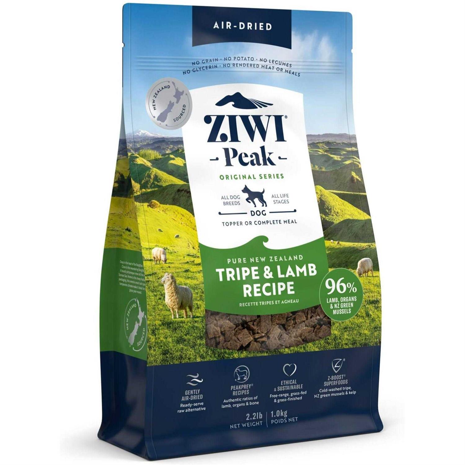 Ziwi Peak Air-Dried Tripe & Lamb Dog Food