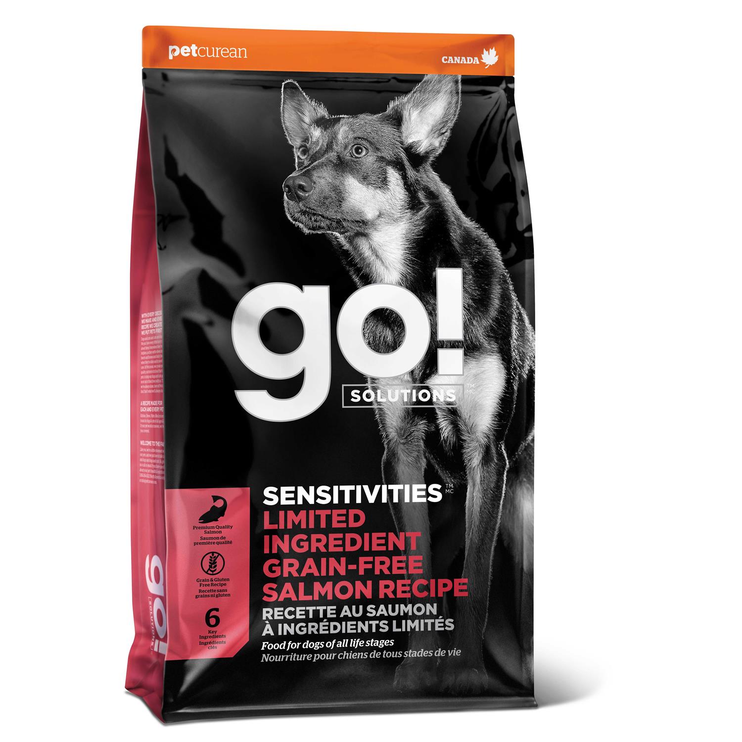 Go! Solutions Sensitivities Limited Ingredient Salmon Grain-Free Dry Dog Food