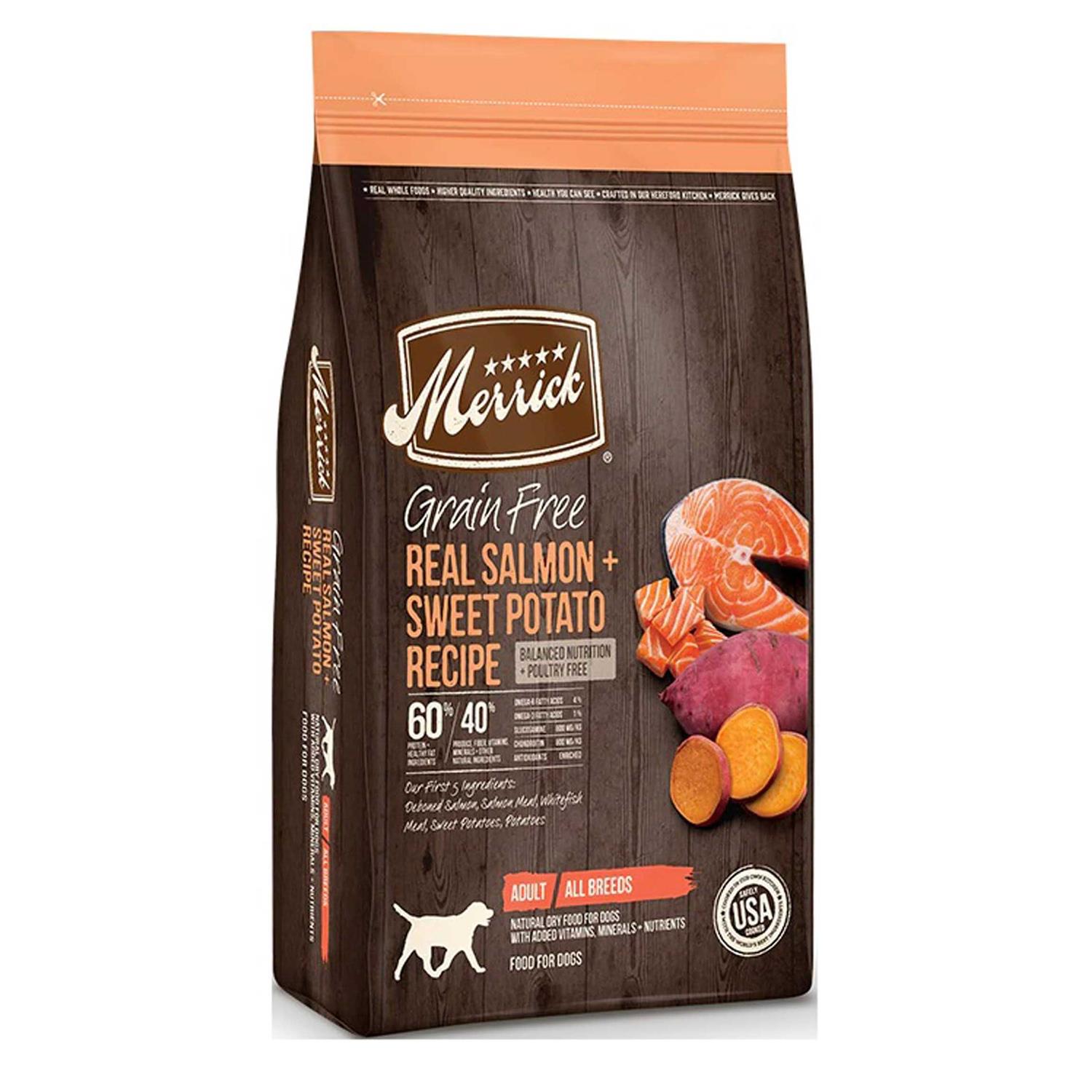 Merrick Grain-Free Real Beef Sweet Potato Dry Dog Food