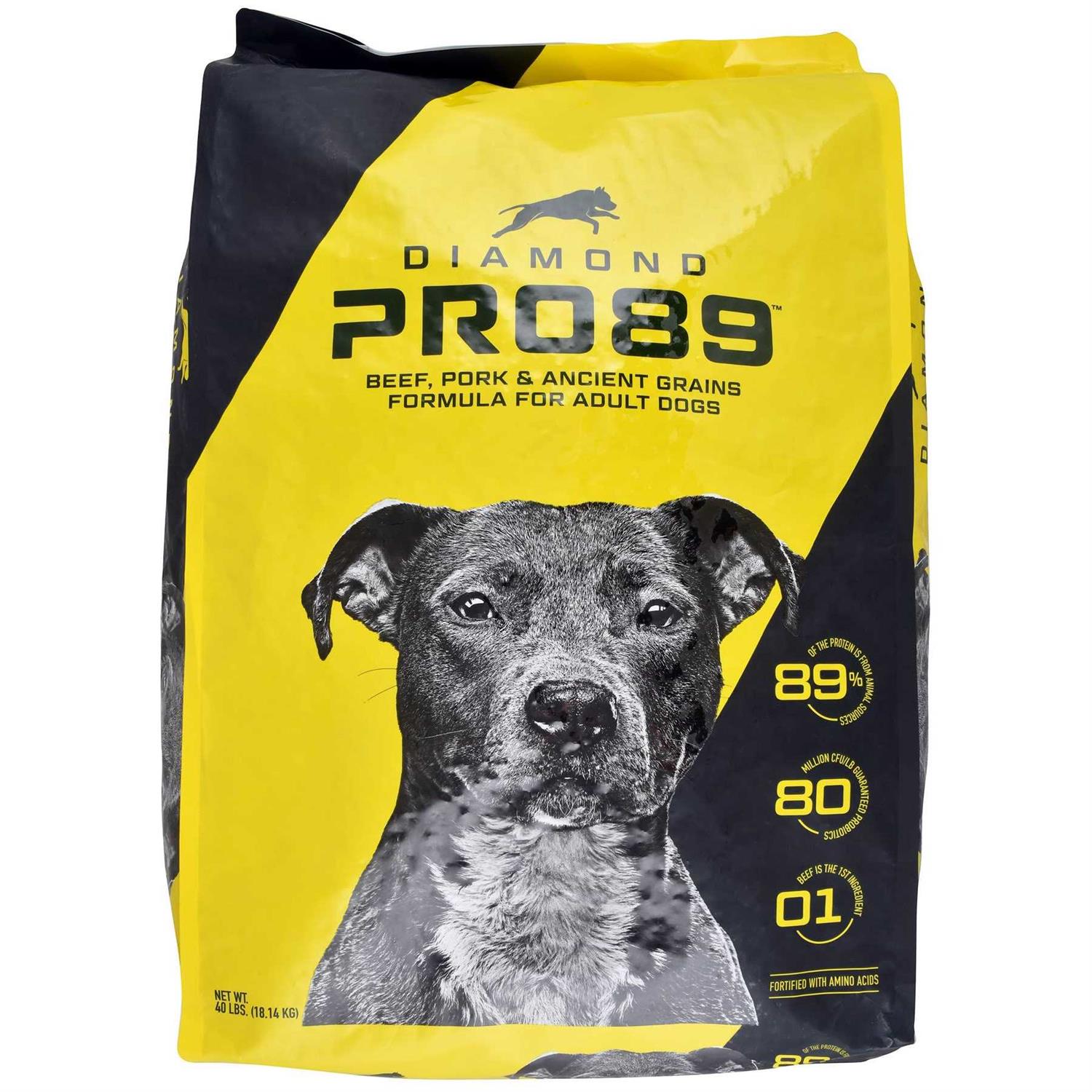 Diamond Pro89 Beef Pork & Ancient Grains Formula Adult Dog Food