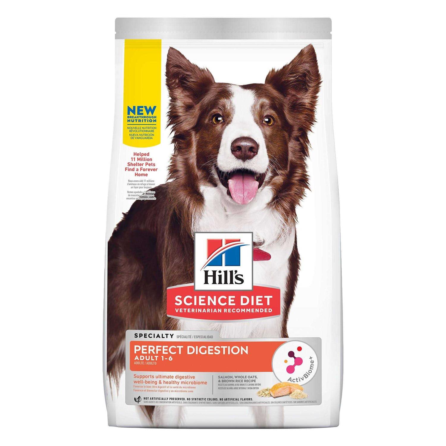 Hill’s Science Diet Adult Perfect Digestion Dog Food