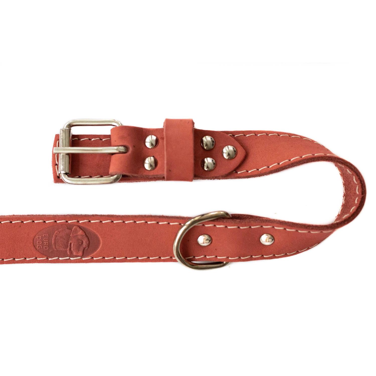 Euro-Dog Luxury Soft Leather Collar