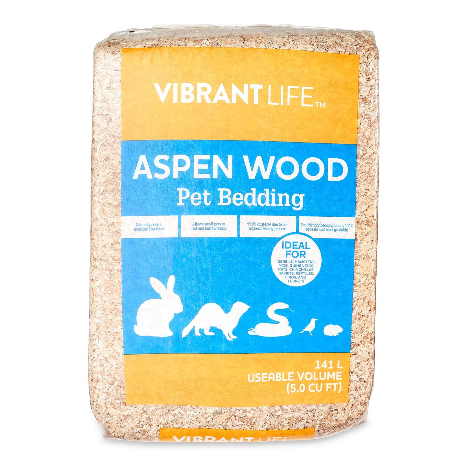 Vibrant Life Aspen Wood Pet Bedding
