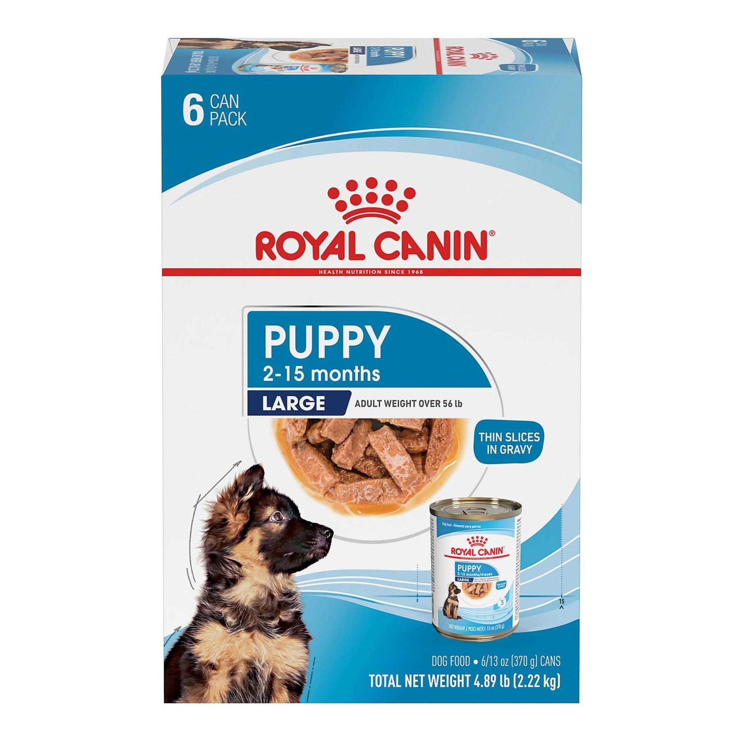 Royal Canin Size Health Nutrition Puppy Thin Slices in Gravy Wet Dog Food