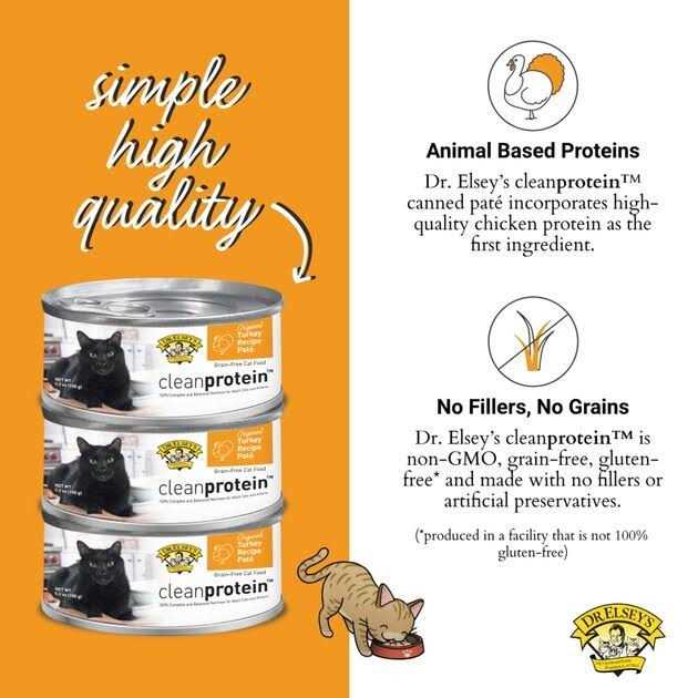 Dr. Elsey’s cleanprotein Recipe Wet Cat Food