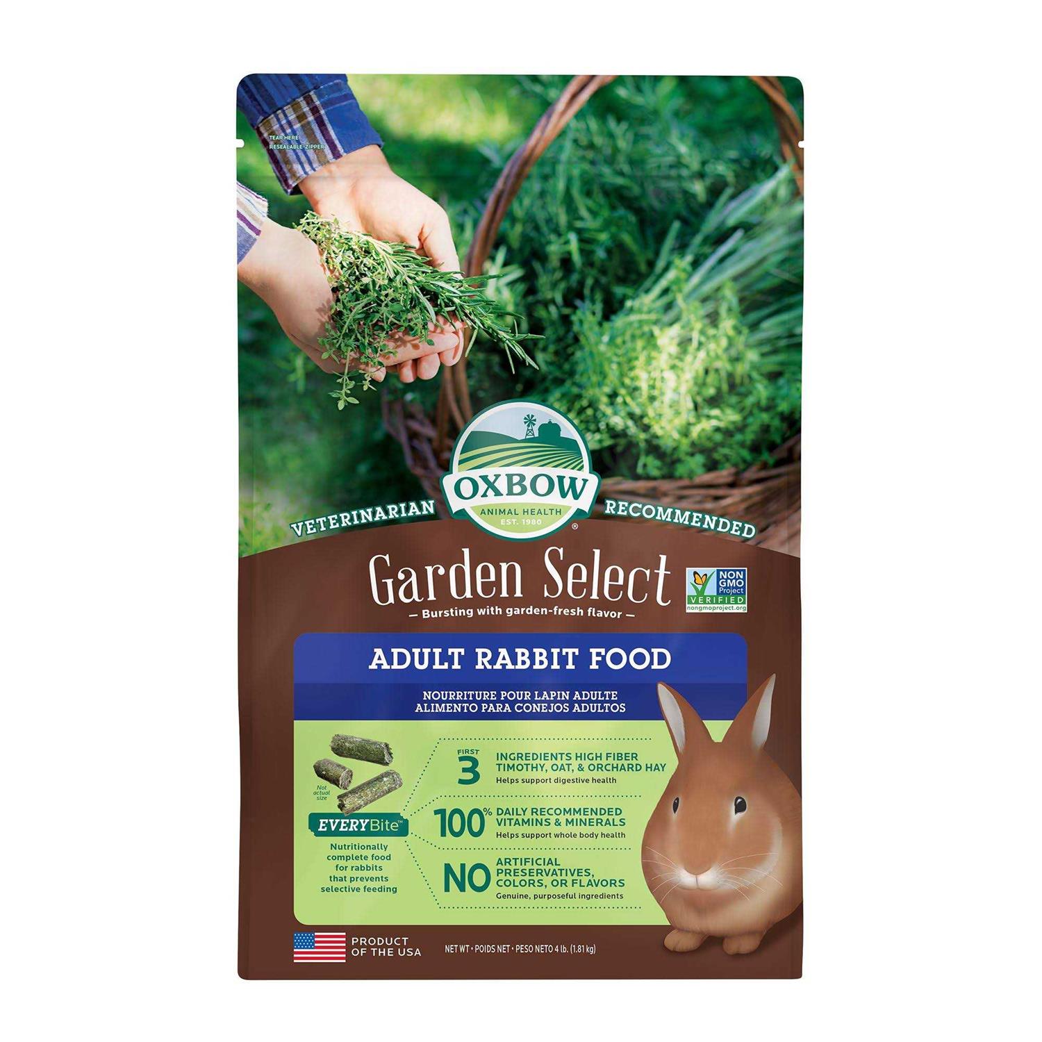 Oxbow Garden Select Adult Rabbit Food