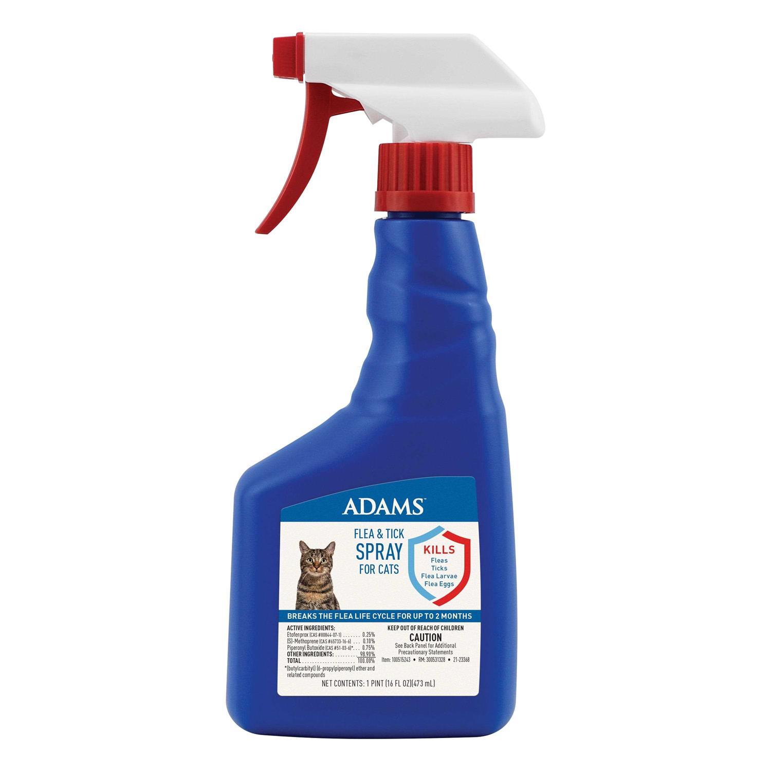 Adams Flea and Tick Spray for Cats