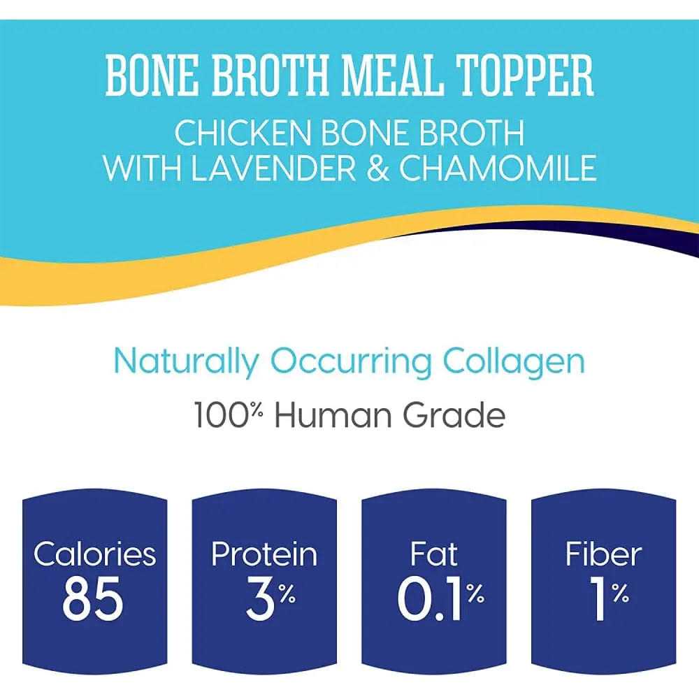 Solid Gold Chicken Bone Broth with Lavender & Chamomile Dog Food Topper
