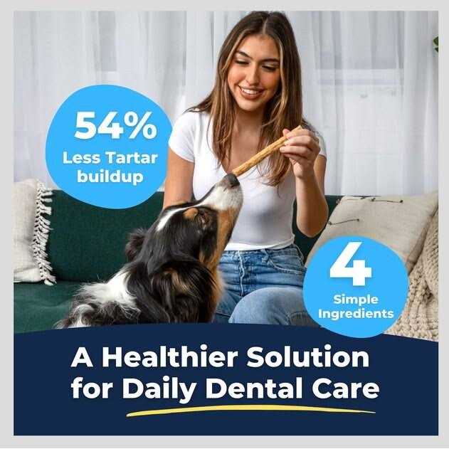 Tartar Shield Soft Rawhide Chews Dogs