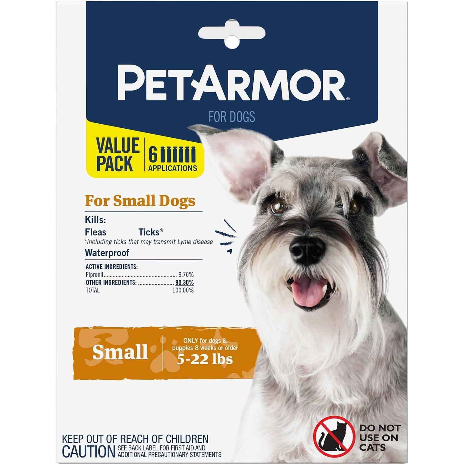 PetArmor Flea and Tick Treatment for Small Dogs