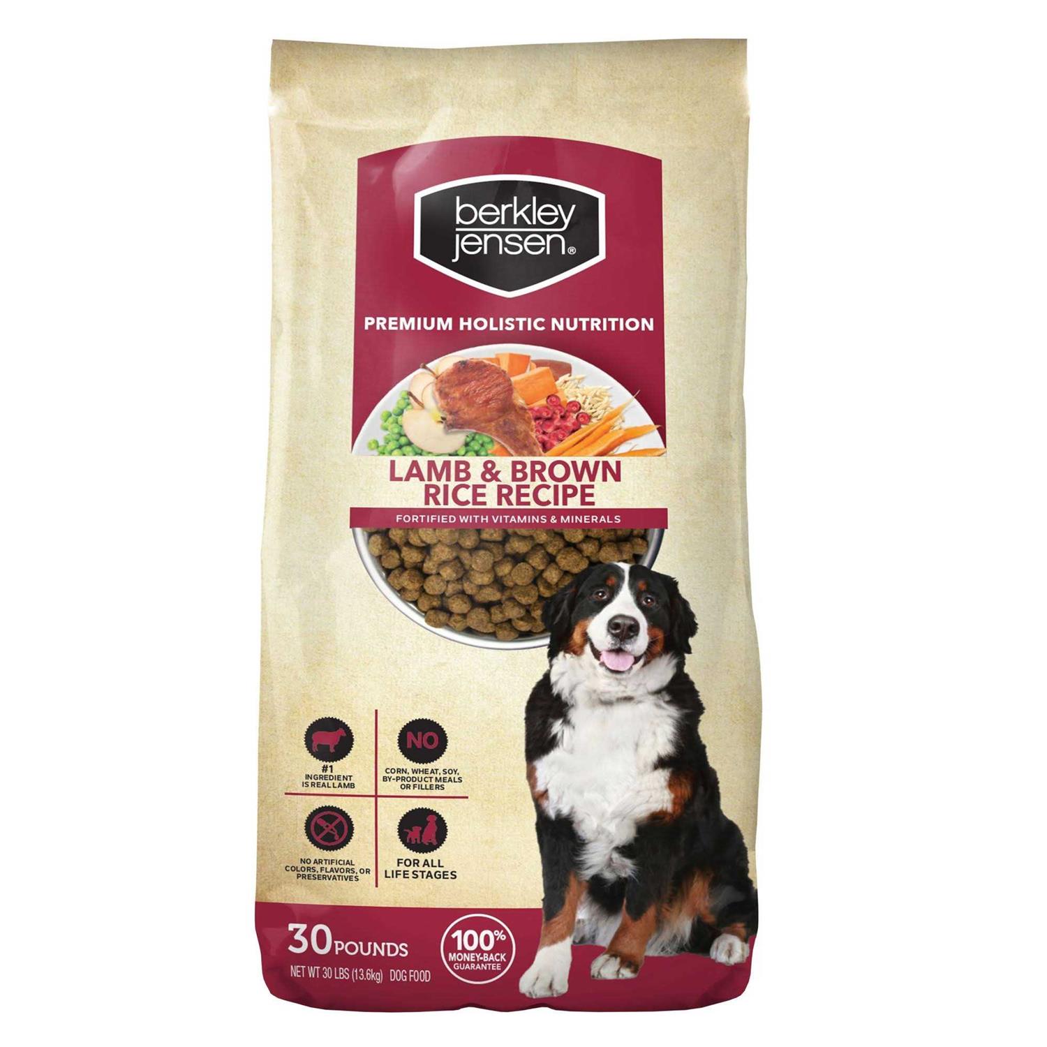 Berkley Jensen Premium Holistic Nutrition Lamb & Brown Rice Dry Dog Food