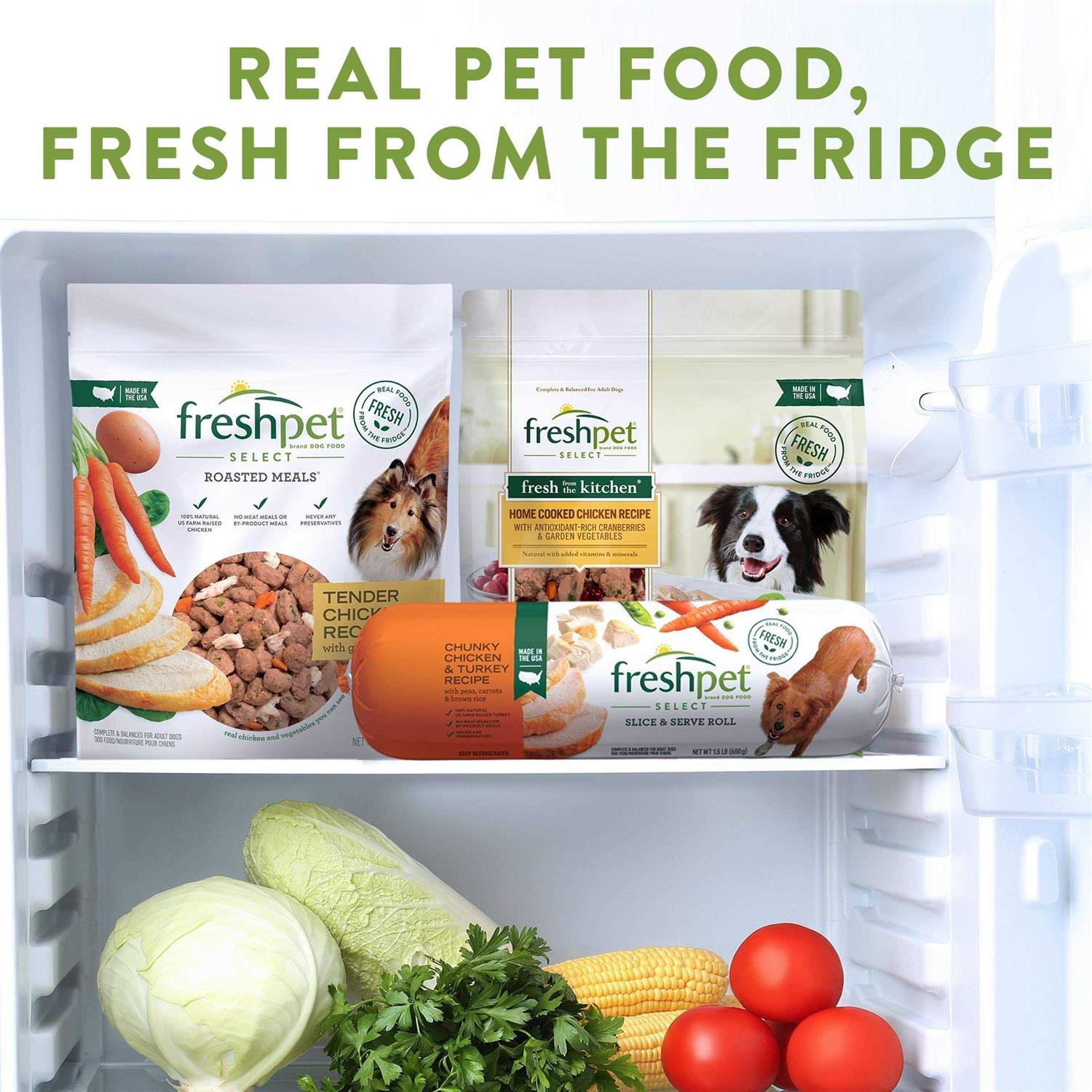Freshpet Fresh from the Kitchen Select Home Cooked Chicken Recipe Dog Food