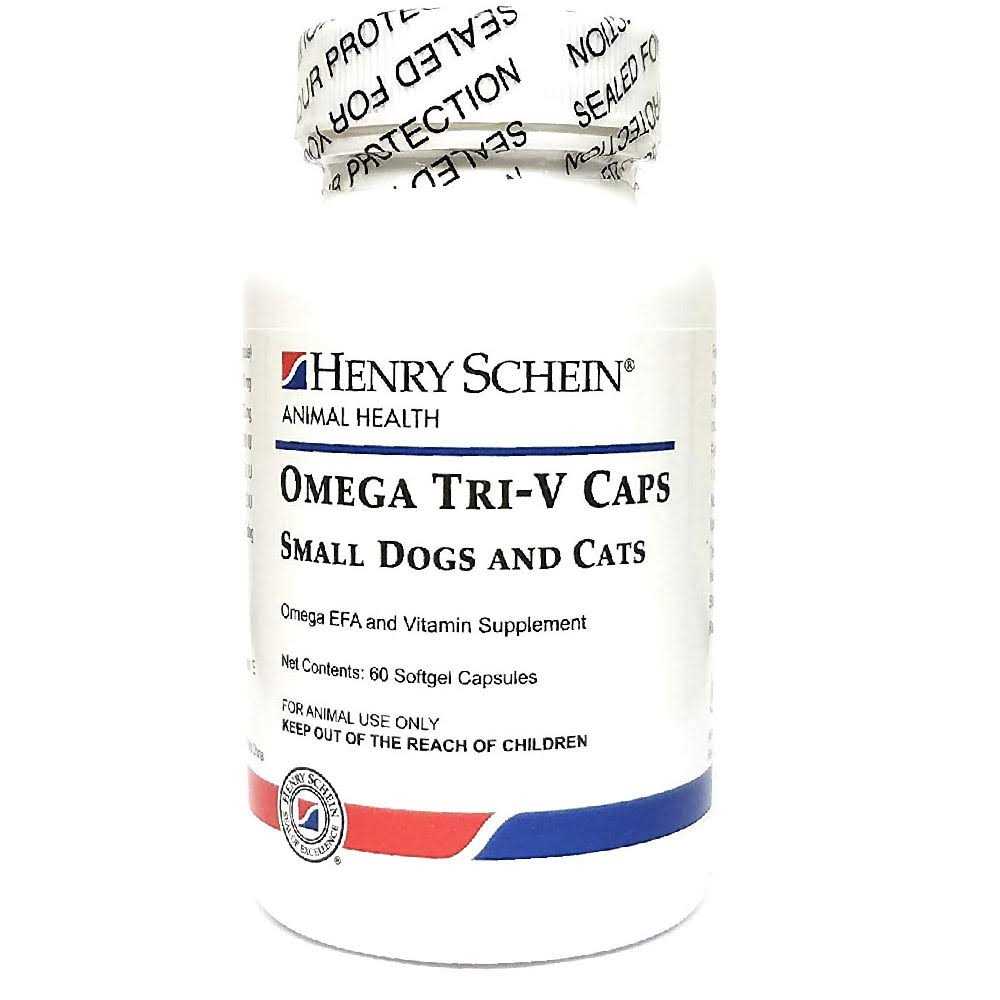 Omega Tri-V gel capsules for Cats & Small Dogs