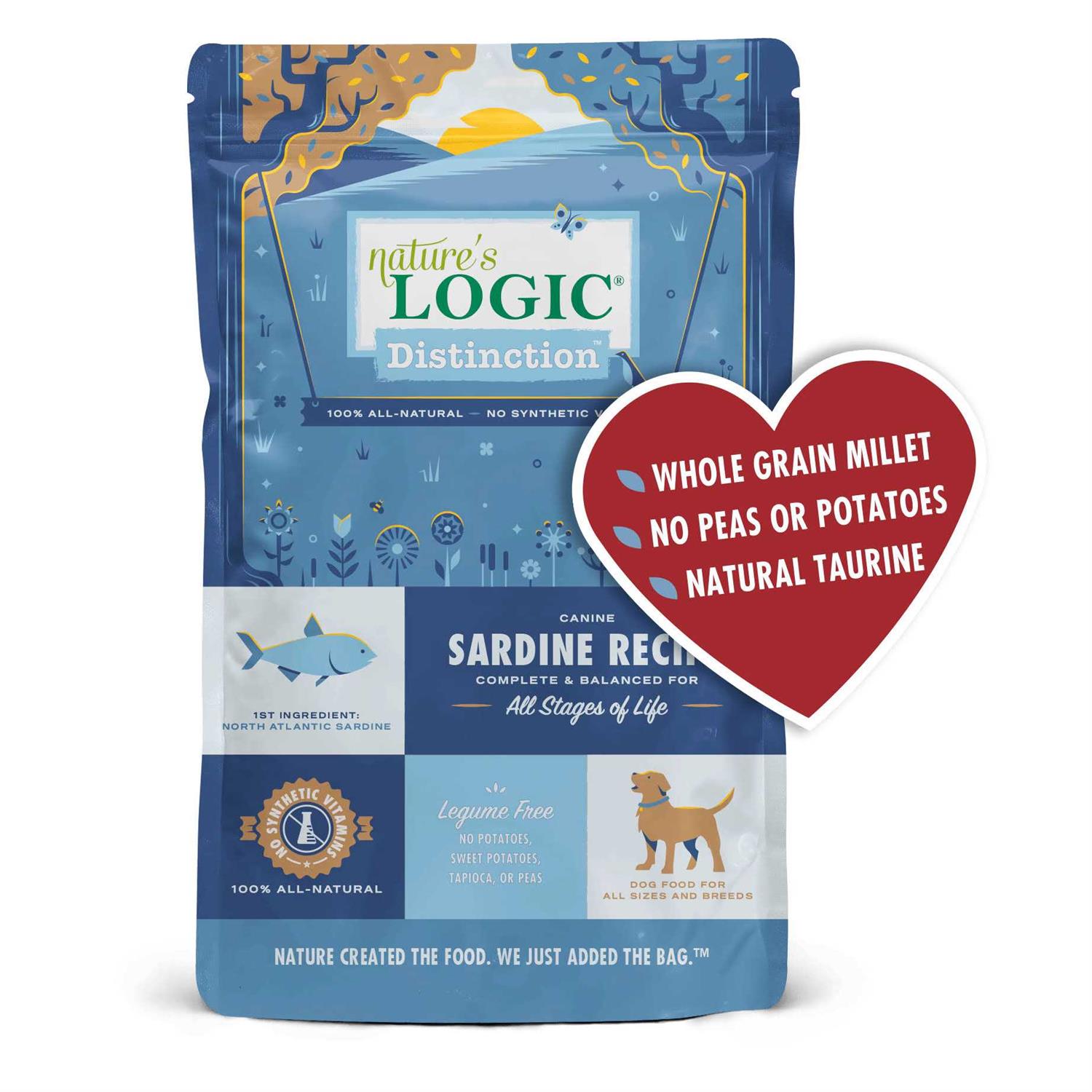 Nature’s Logic Distinction Sardine Recipe Dry Dog Food