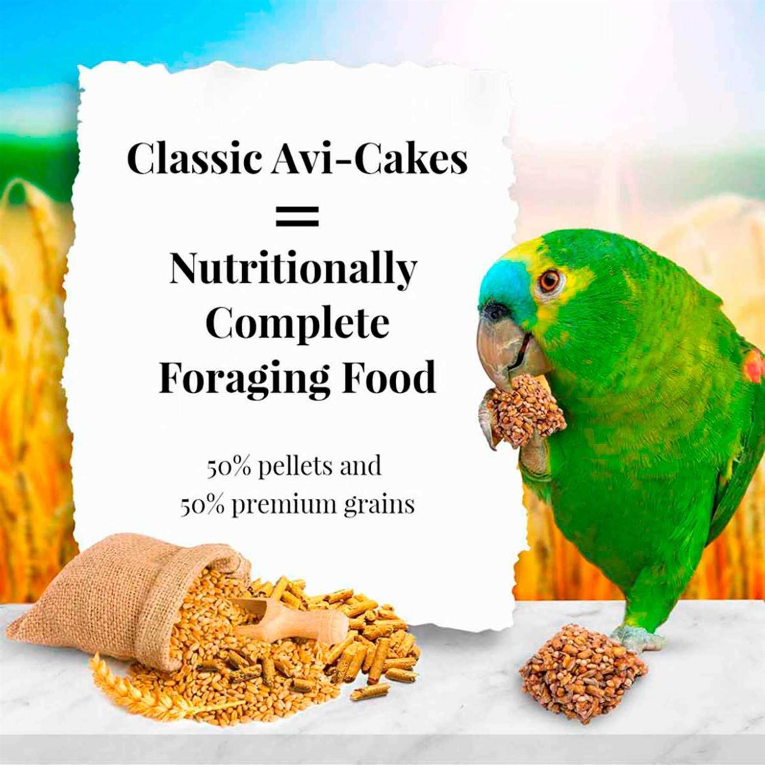 Lafeber Classic Avi-Cakes Parrot Food