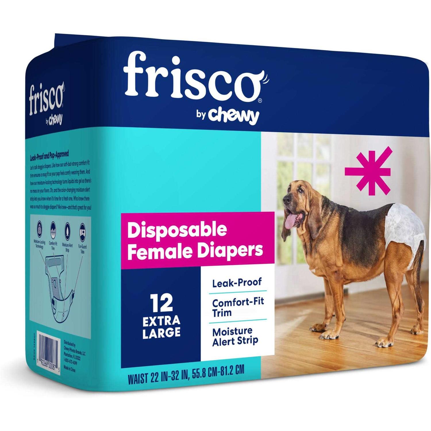 Frisco Disposable Female Dog Diapers