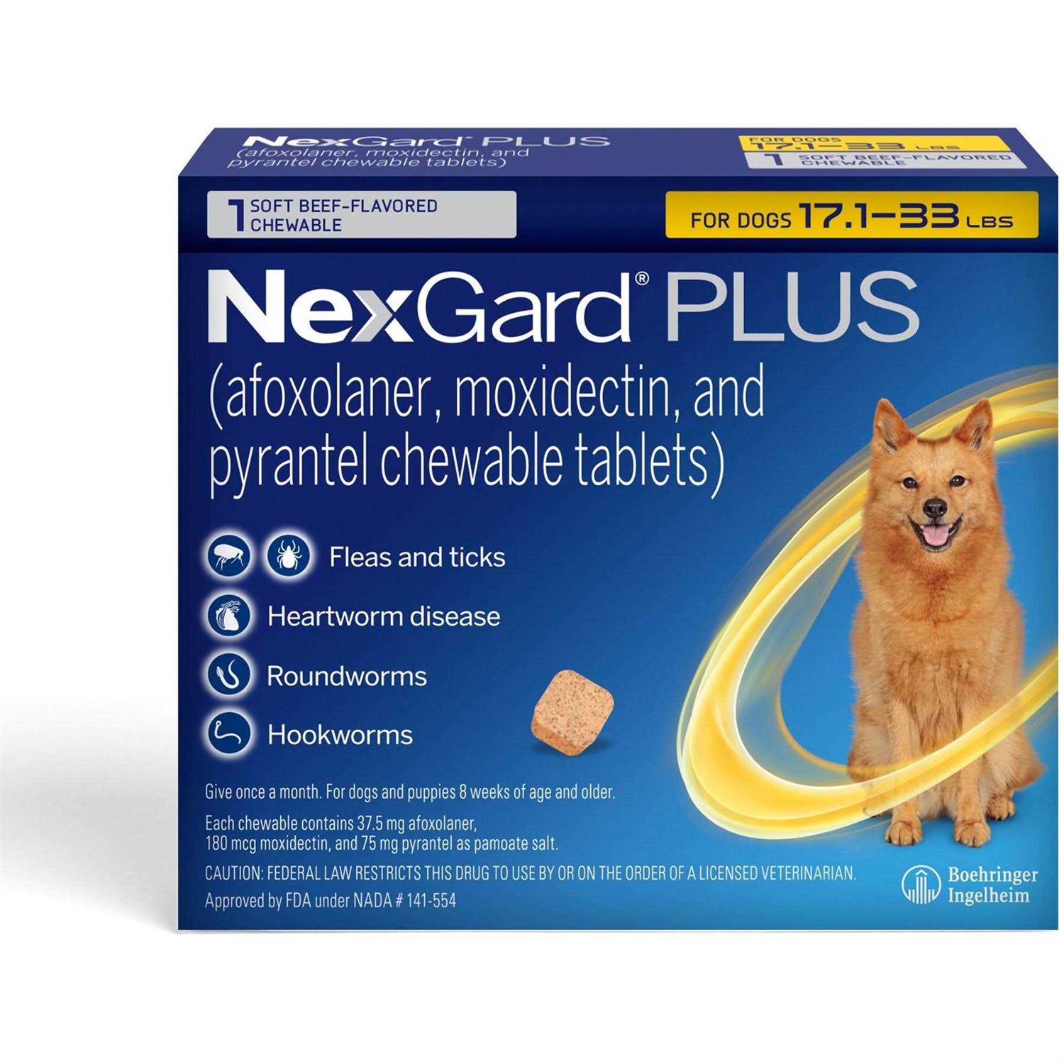 NexGard Plus Chew for Dogs
