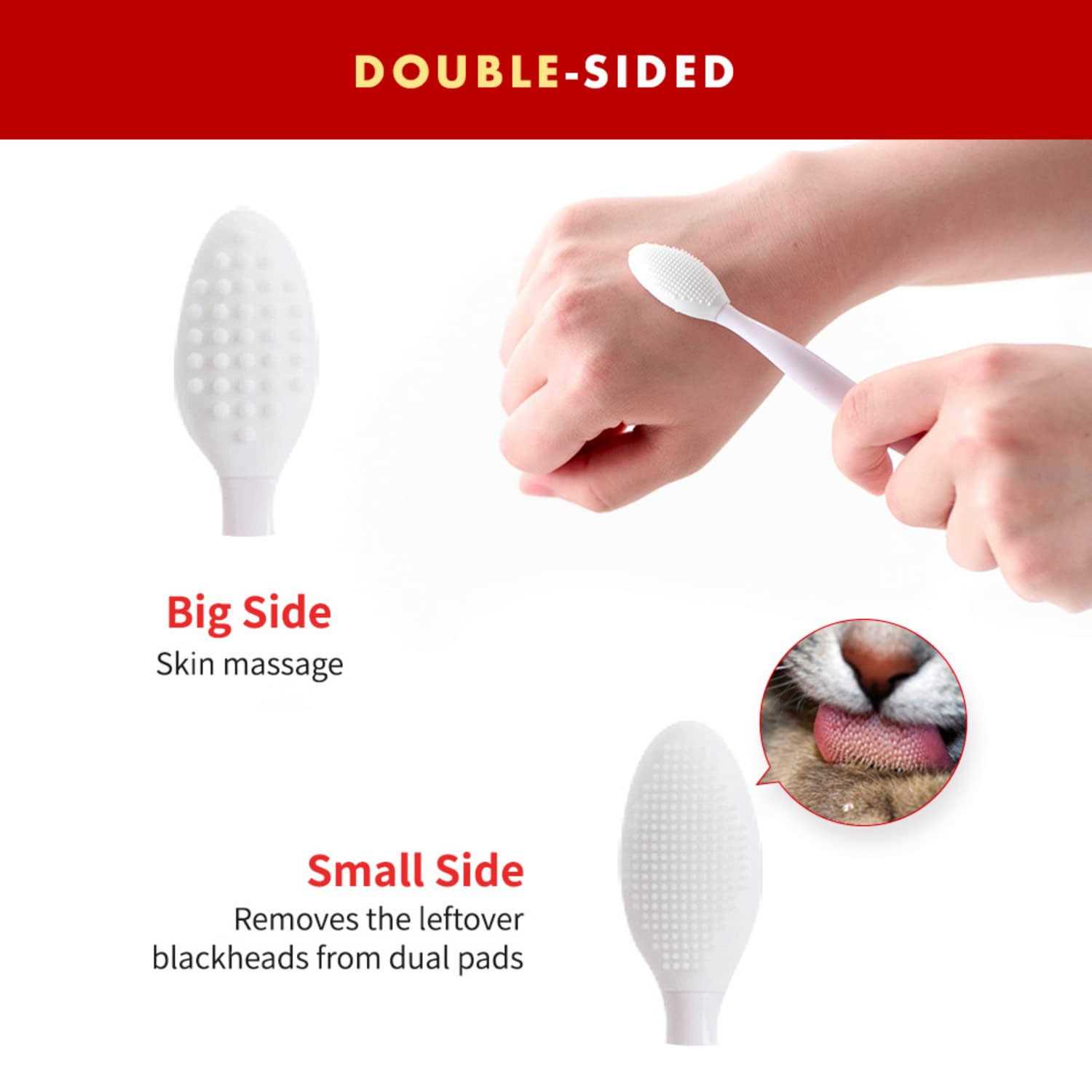 JAYU PET Black Seed Brush Cat Acne Chin Treatment Cat Acne Brush