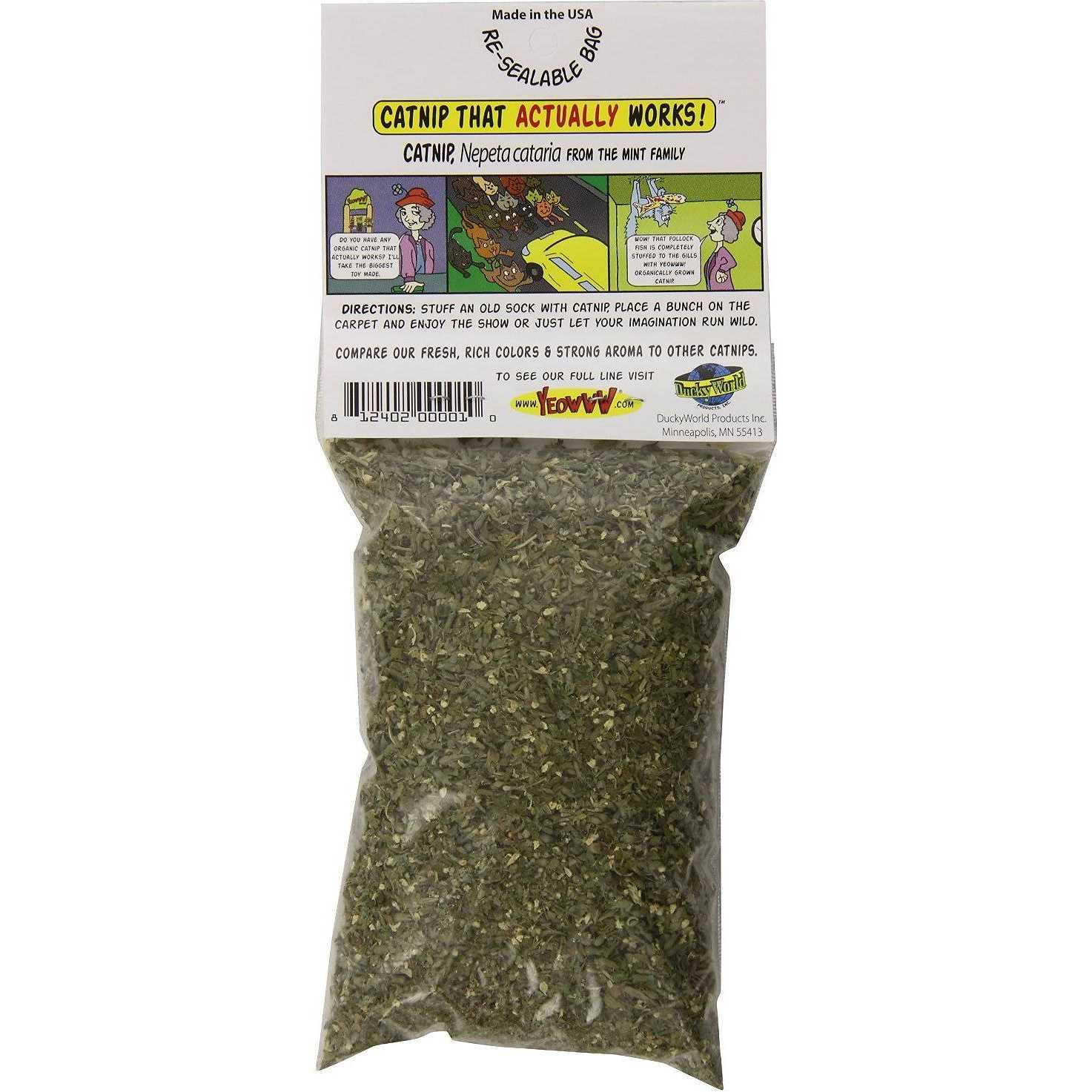 Yeowww! Catnip