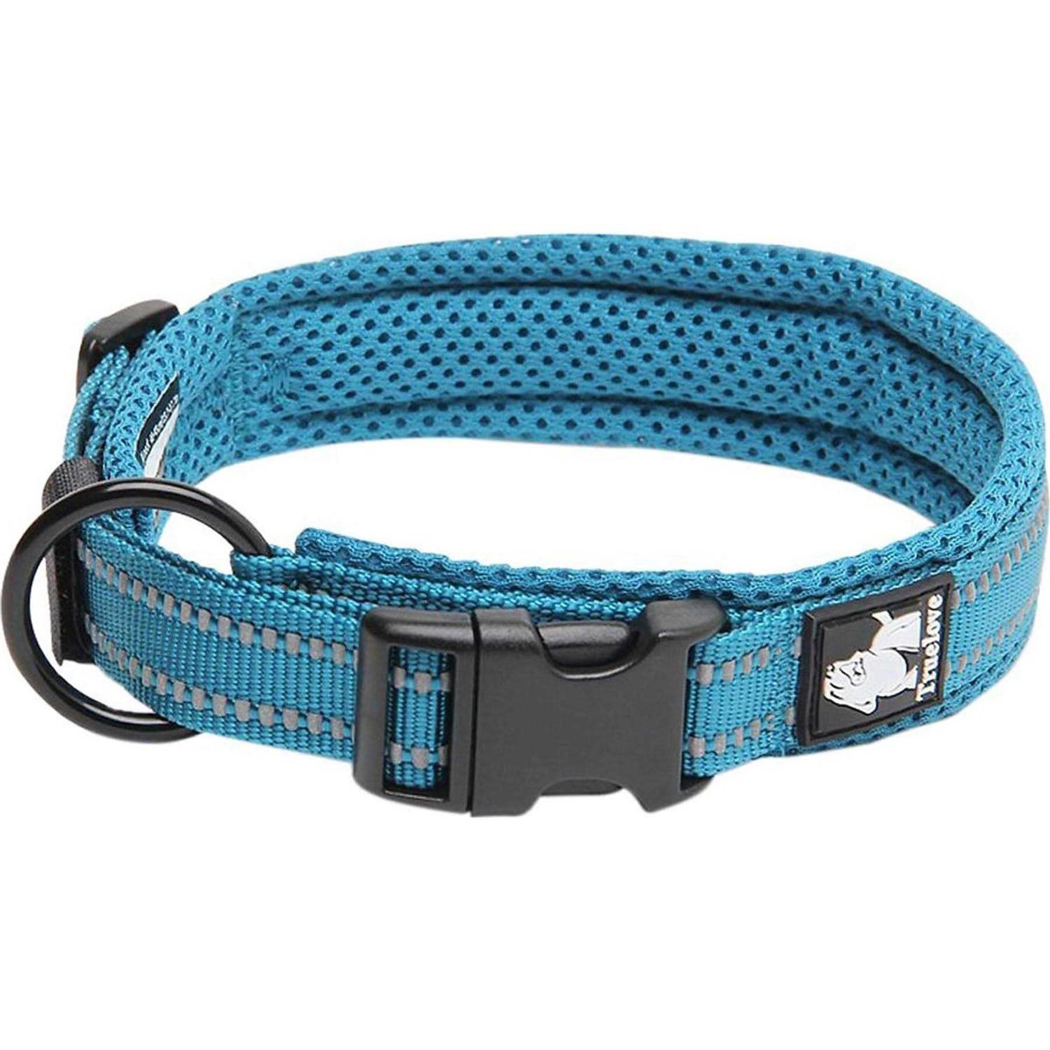 Chai’s Choice Premium Dog Collar Soft, Padded, Reflective Dog Collar for Large, Medium, and Small Size Dogs