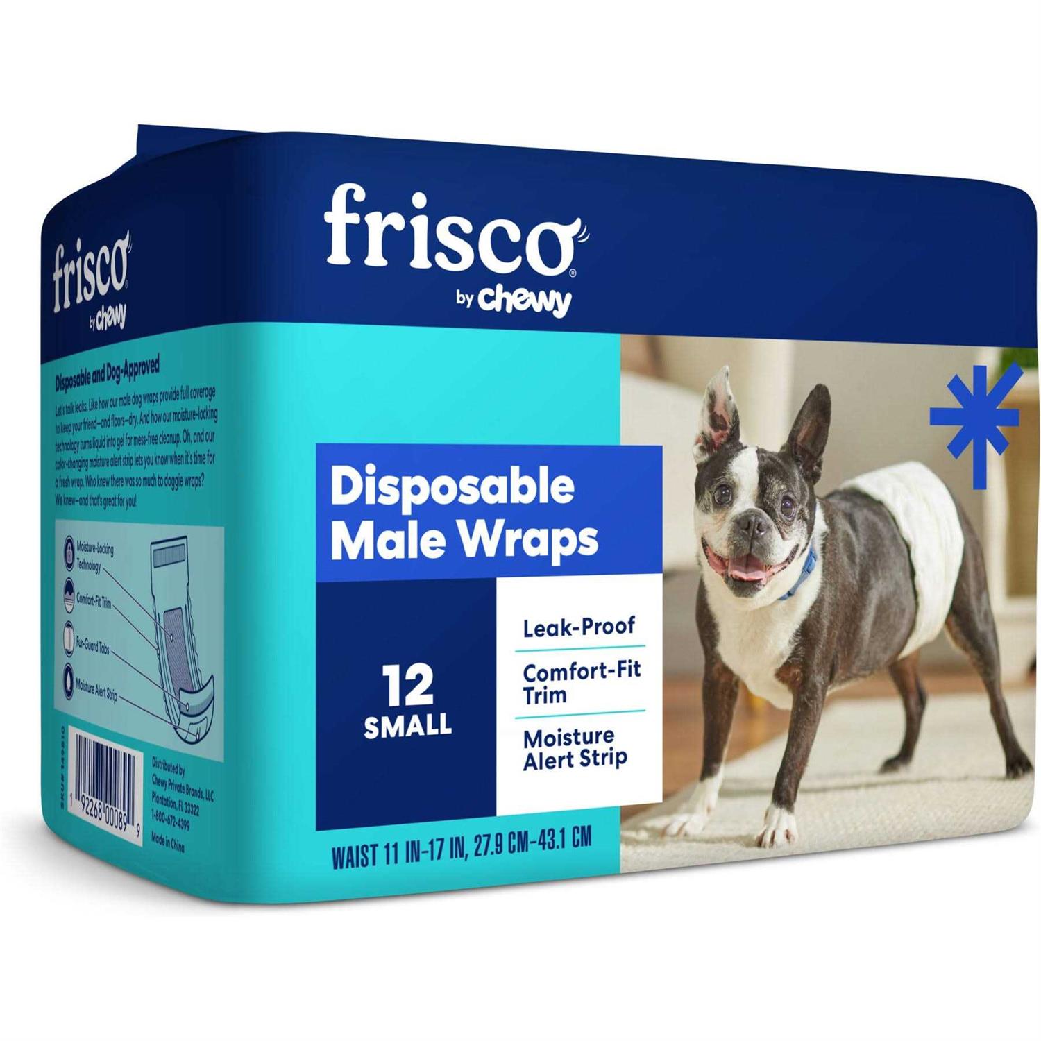 Frisco Disposable male Dog Wraps