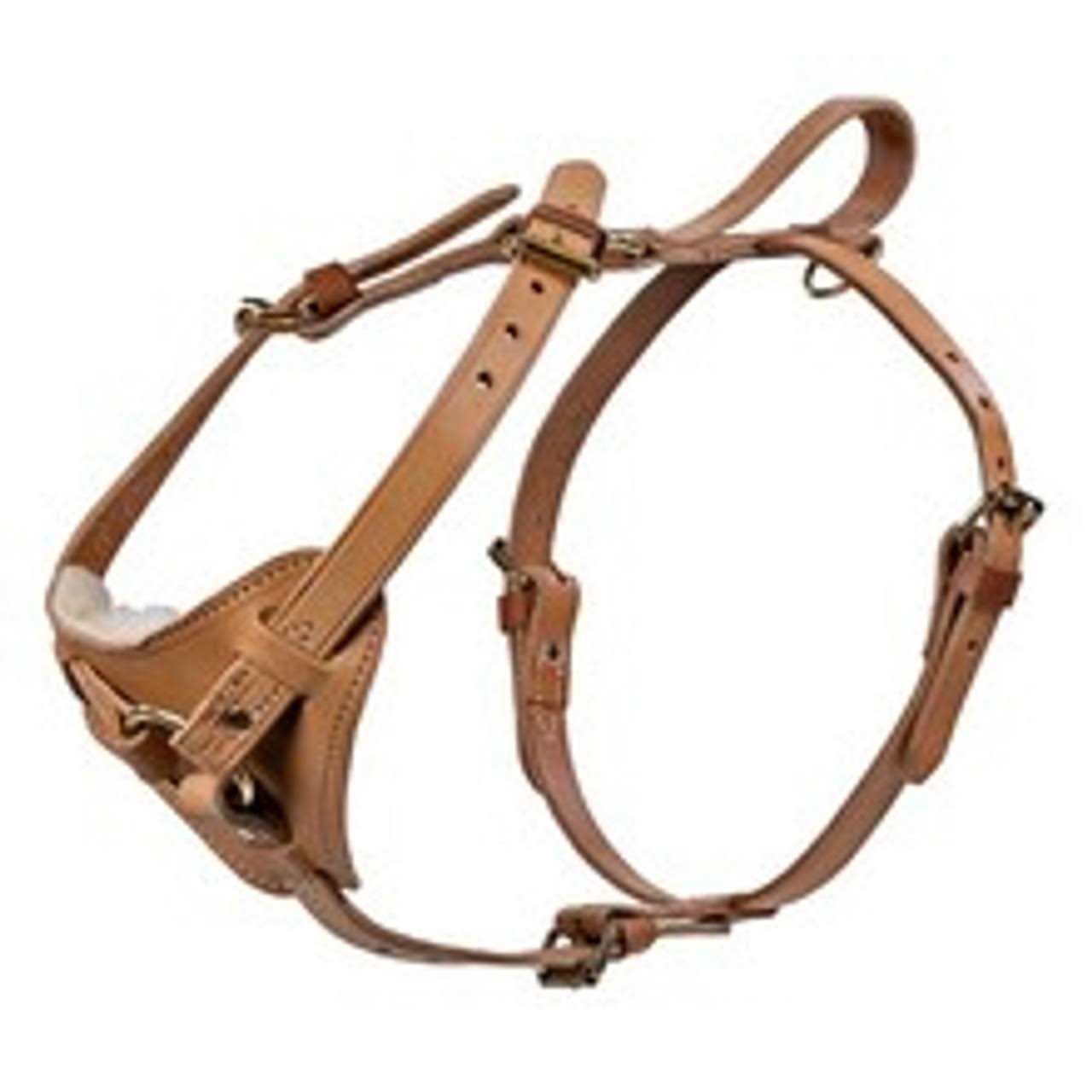Signature k-9 Leather Tracking Harness