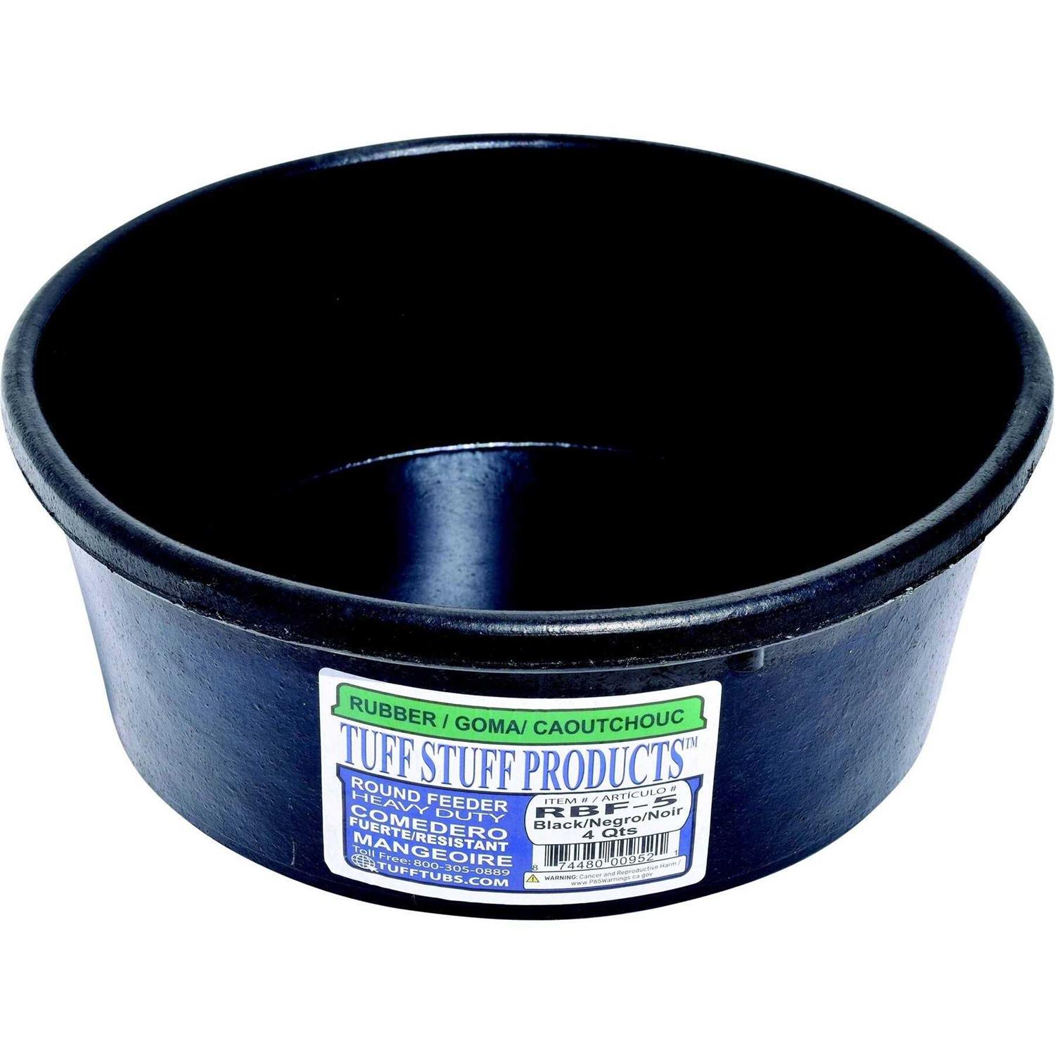 Tuff Stuff Products Rubber Round Feeder