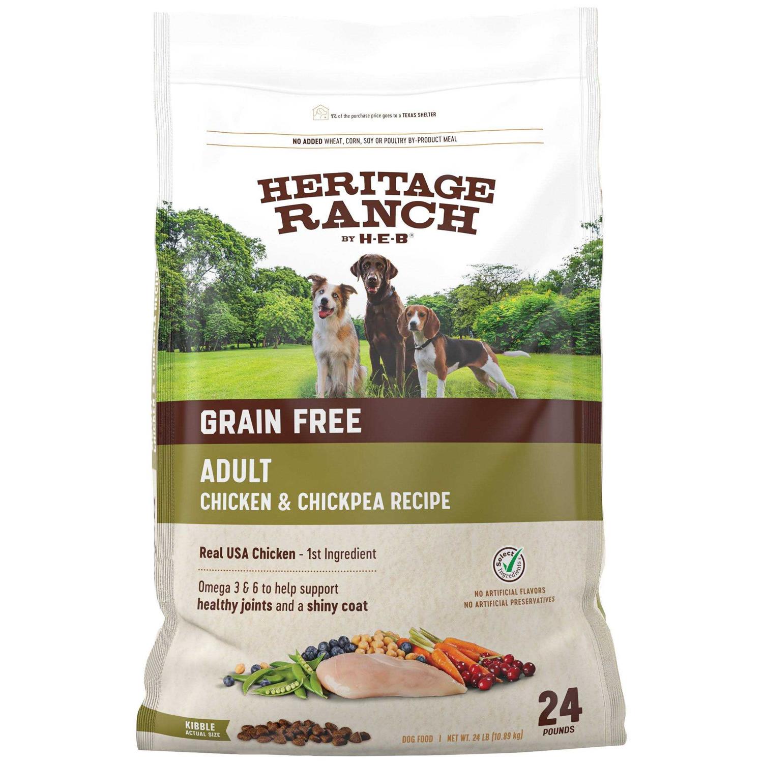 H-E-B Heritage Ranch Grain Free Dry Dog Food
