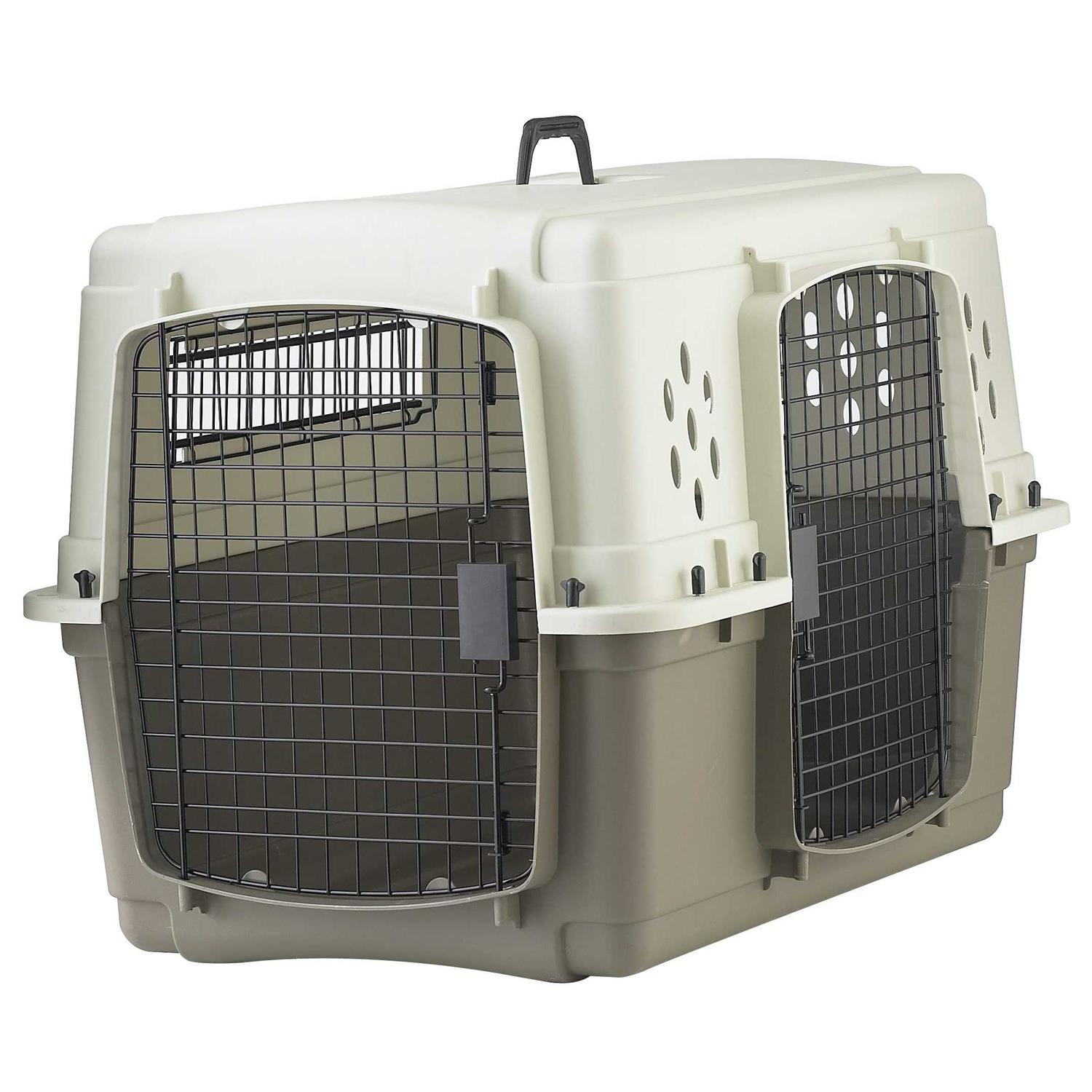 Pet Lodge Double Door Plastic Crate