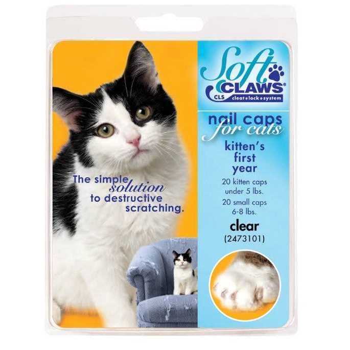 Soft Claws Nail Caps for Cats