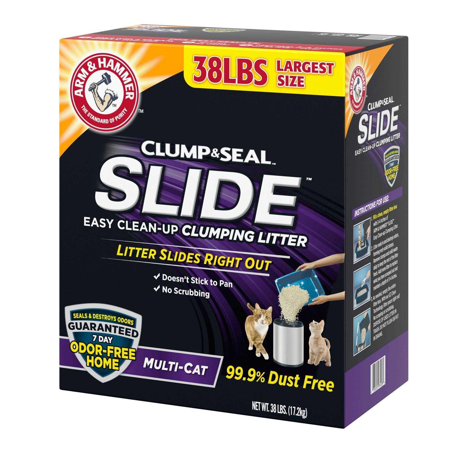 Arm & Hammer Slide Easy Clean-Up Clumping Cat Litter