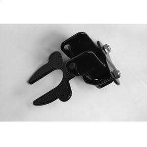 Lucky Dog Black Wire Kennel Gate Latch