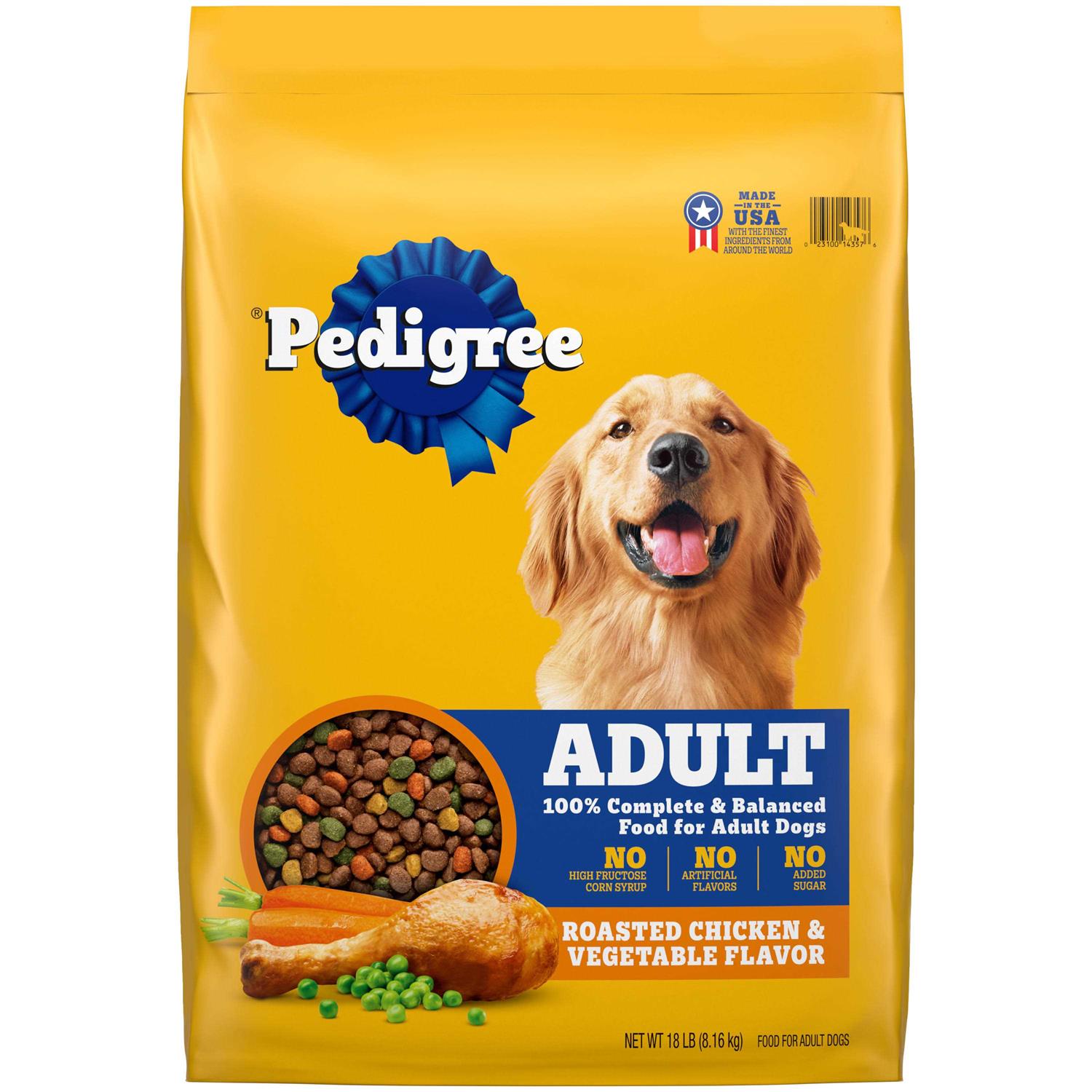 Pedigree Adult Complete Nutrition Roasted Chicken Rice & Vegetable Dry Dog Food